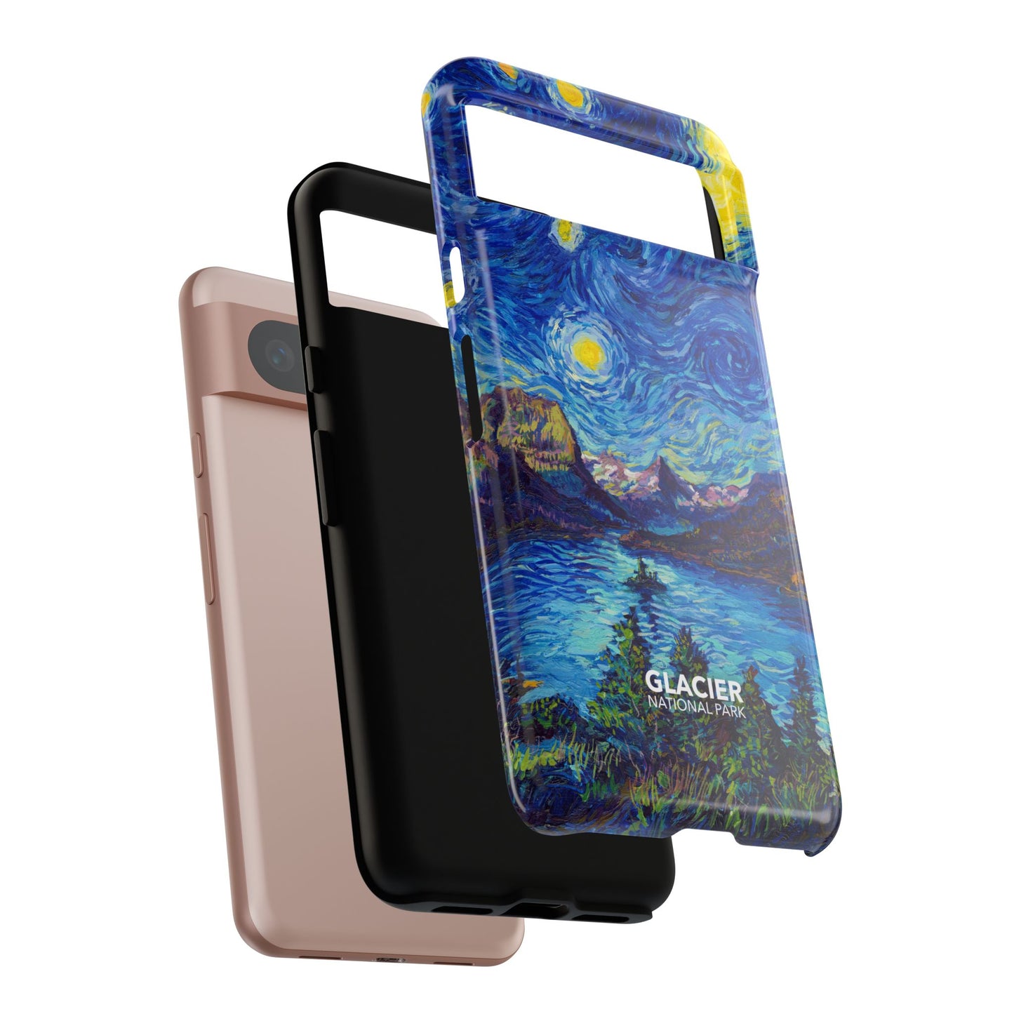Glacier National Park Phone Case - Starry Night