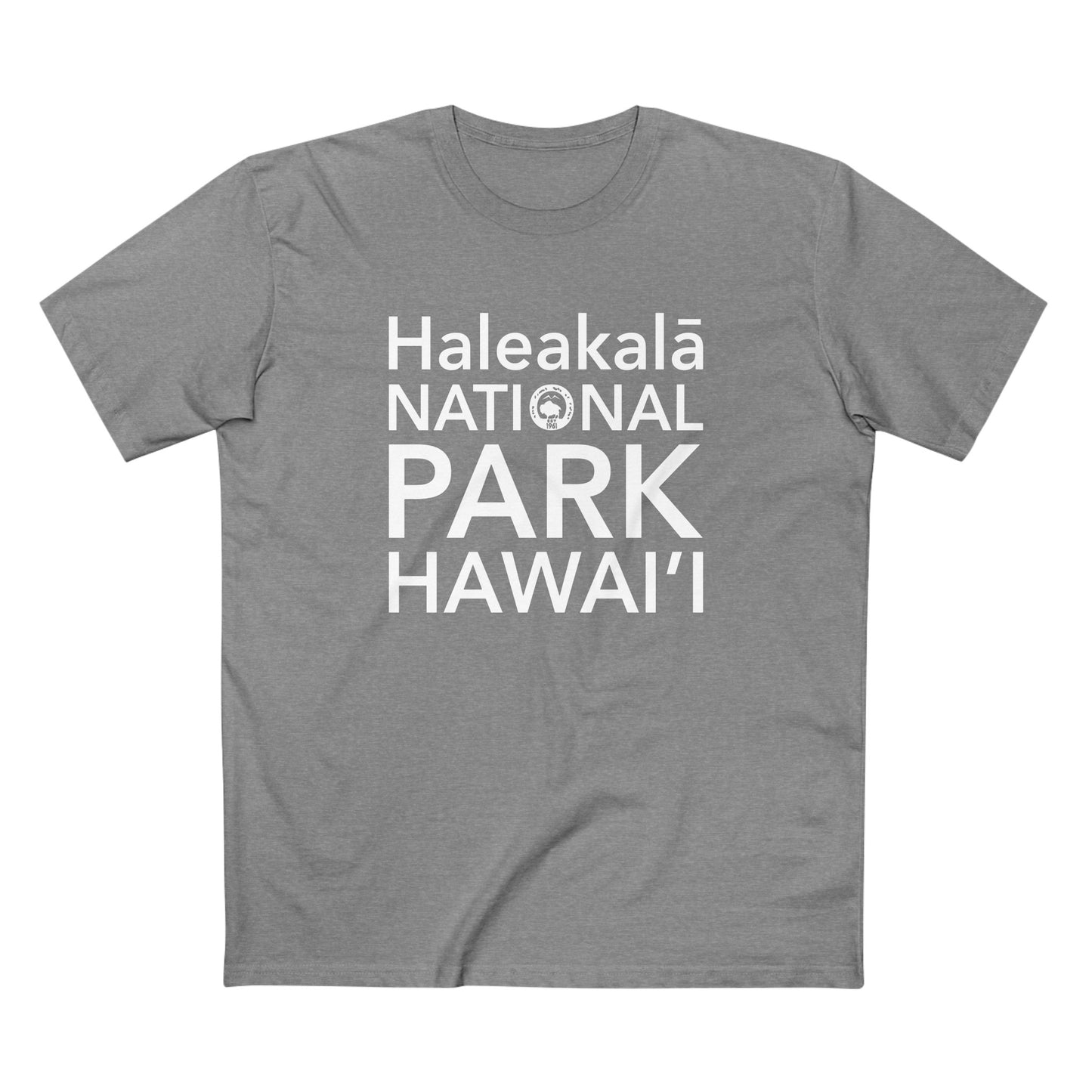 Haleakalā National Park T-Shirt Block Text