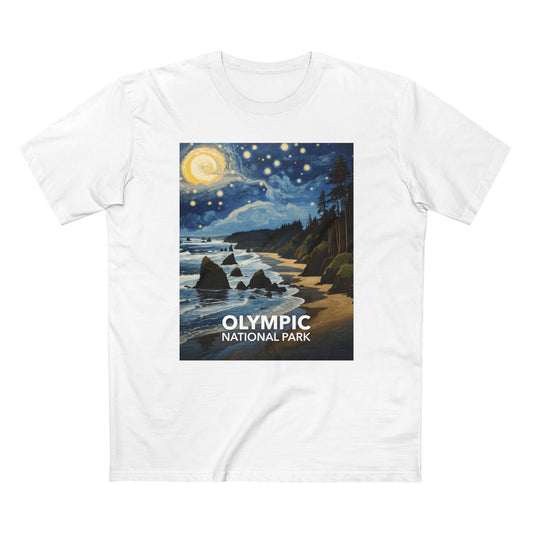Olympic National Park T-Shirt - The Starry Night