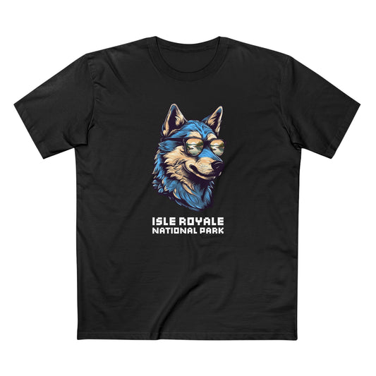 Isle Royale National Park T-Shirt - Smooth Wolf