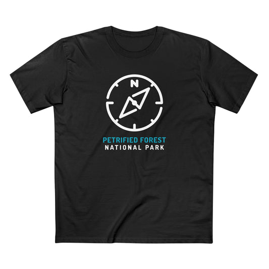 Petrified Forest National Park T-Shirt Compass Design