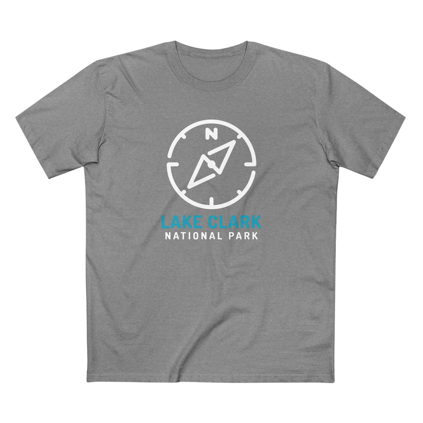 Lake Clark National Park T-Shirt Compass Design