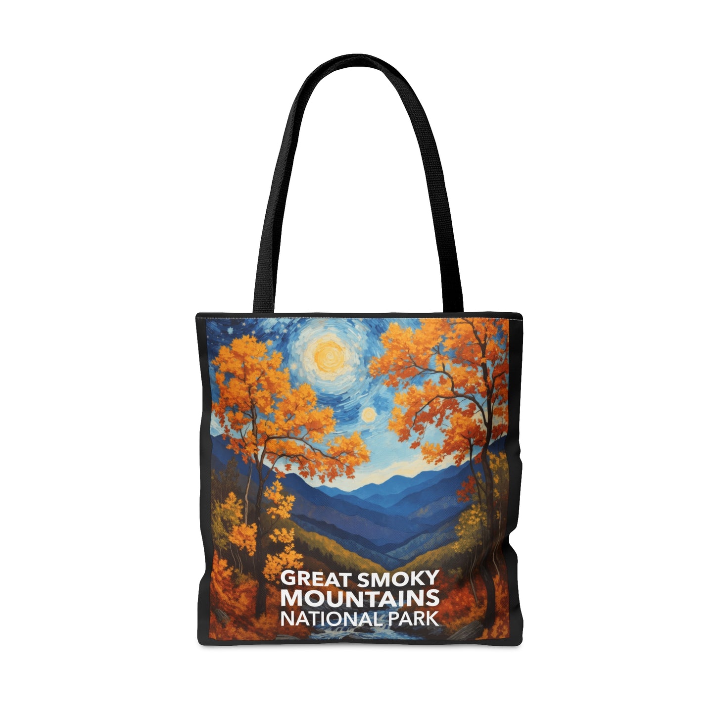 Great Smoky Mountains National Park Tote Bag - The Starry Night