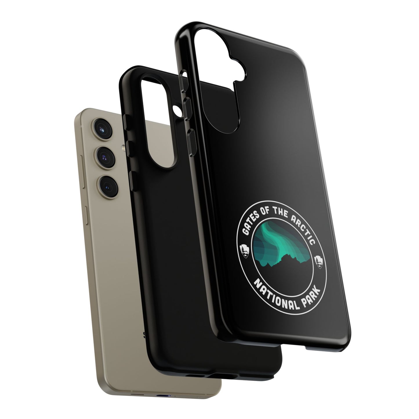 Gates of the Arctic National Park Phone Case - Round Emblem Design