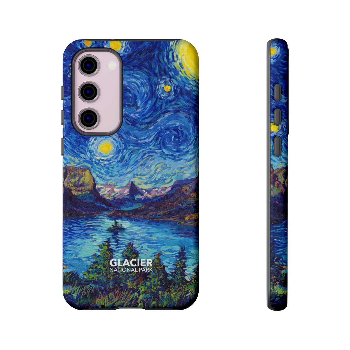 Glacier National Park Phone Case - Starry Night