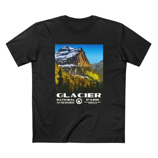 Glacier National Park T-Shirt - WPA Poster