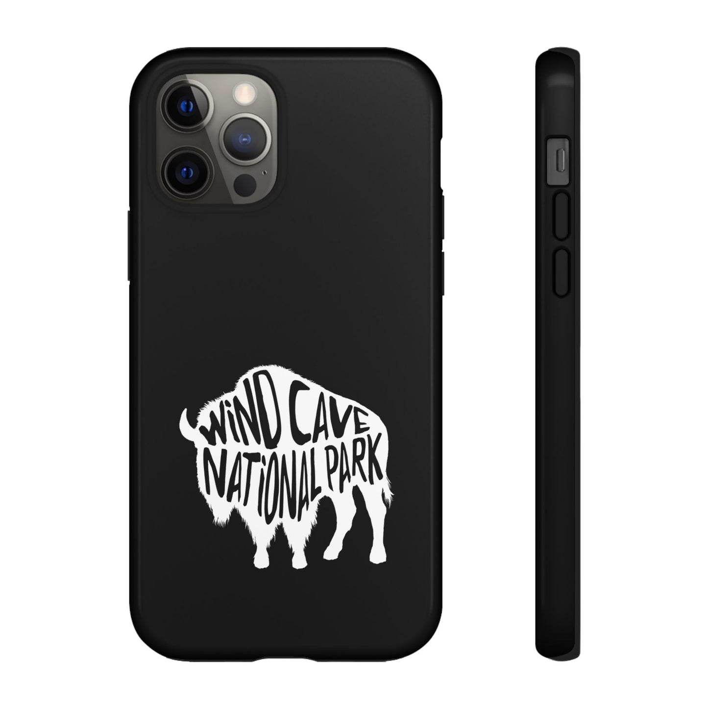 Wind Cave National Park Phone Case - Bison Design