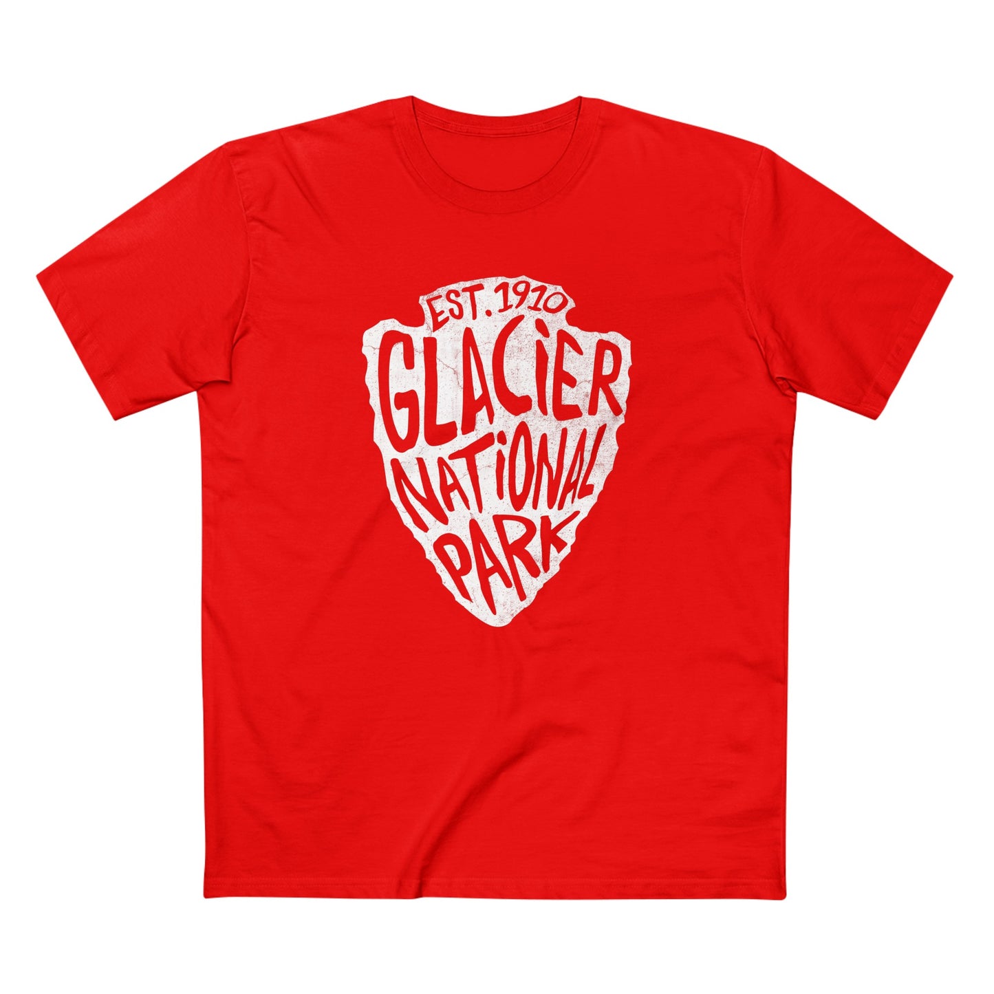 Glacier National Park T-Shirt - Arrowhead Design