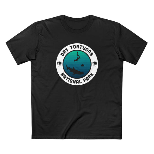 Dry Tortugas National Park T-Shirt - Round Badge Design
