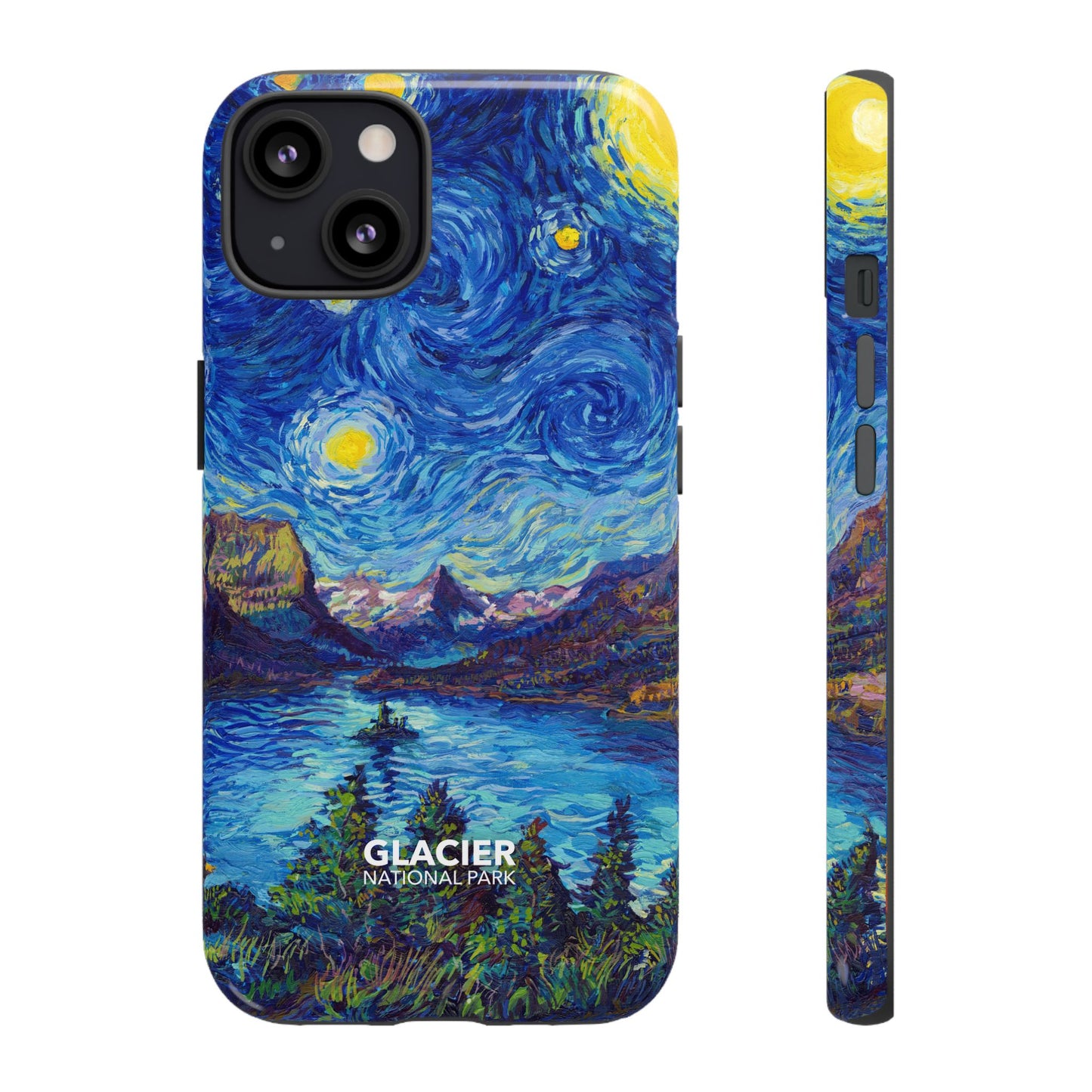 Glacier National Park Phone Case - Starry Night