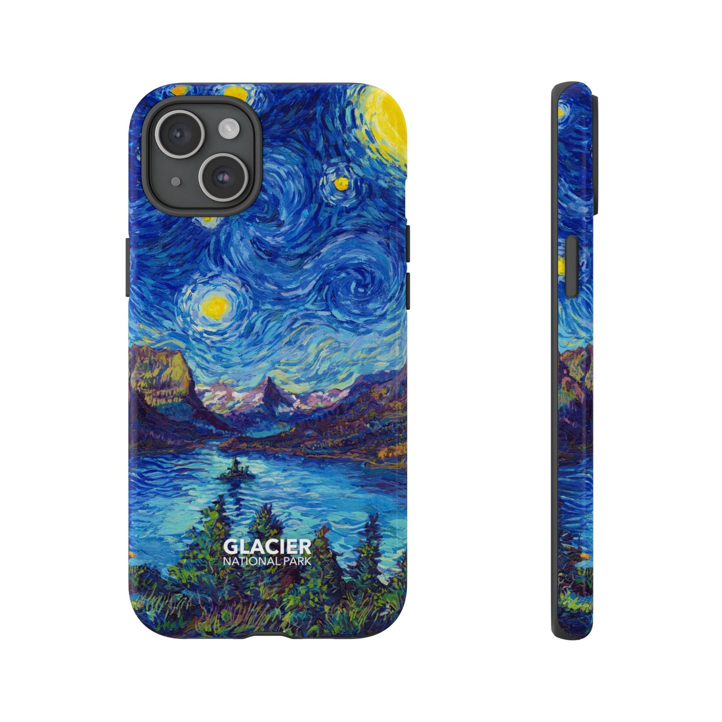 Glacier National Park Phone Case - Starry Night