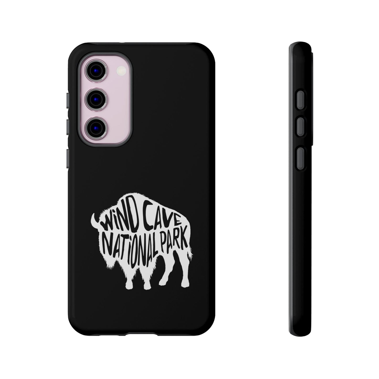Wind Cave National Park Phone Case - Bison Design