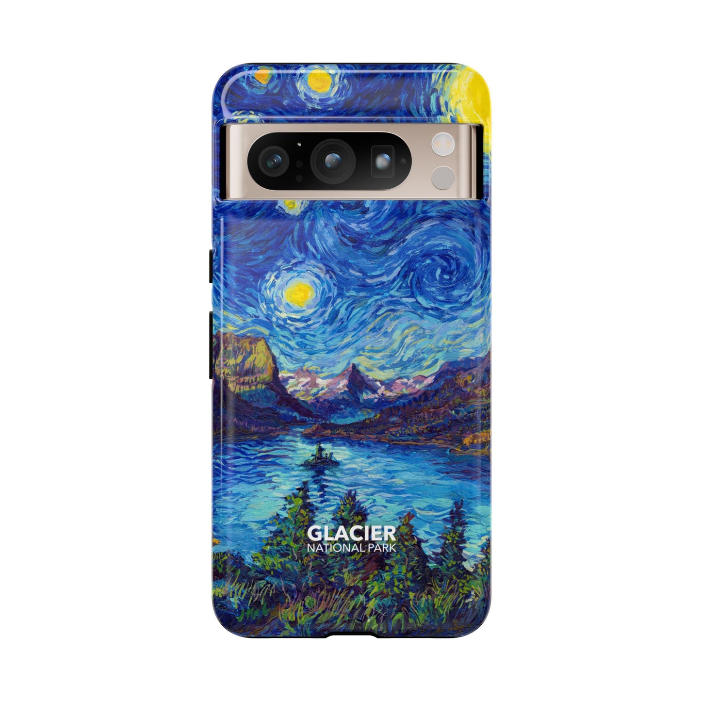 Glacier National Park Phone Case - Starry Night