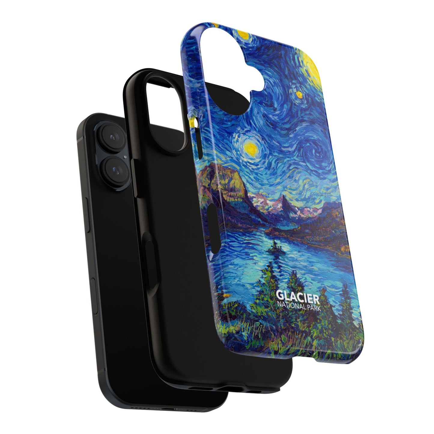 Glacier National Park Phone Case - Starry Night
