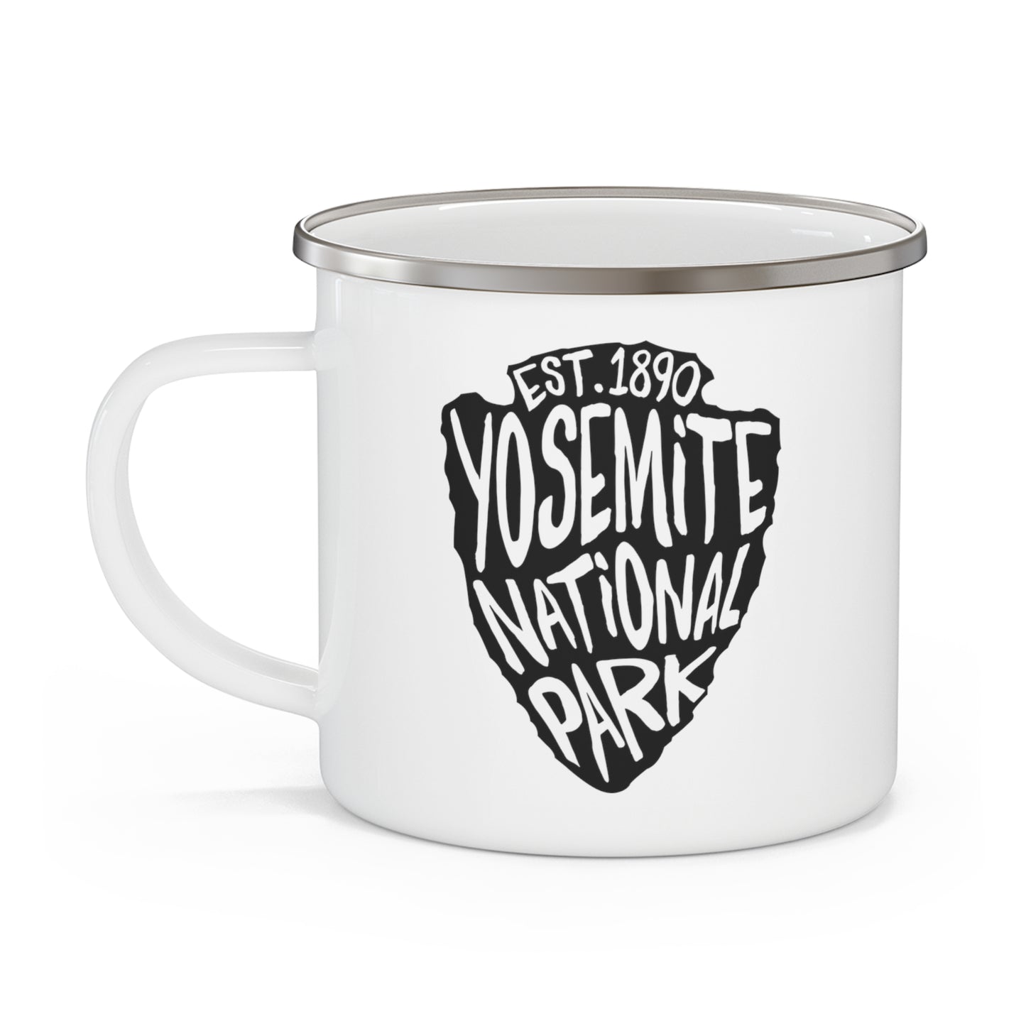 Yosemite National Park Enamel Camping Mug - Arrowhead