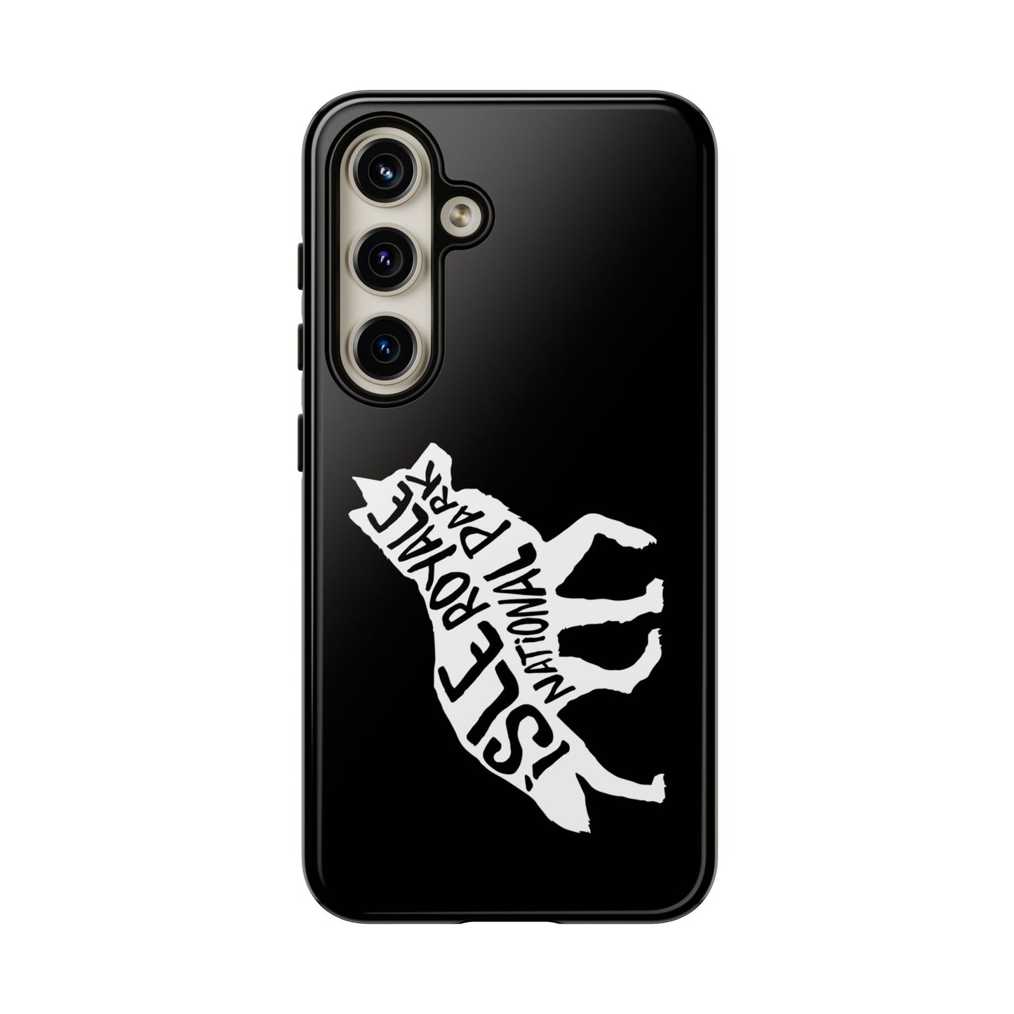 Isle Royale National Park Phone Case - Wolf Design