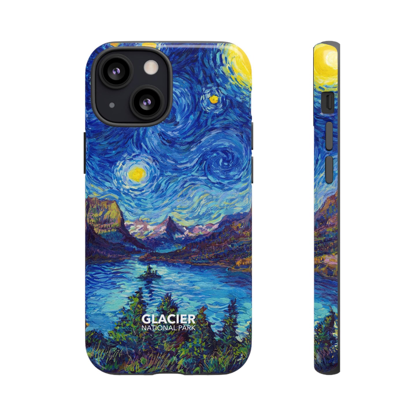 Glacier National Park Phone Case - Starry Night