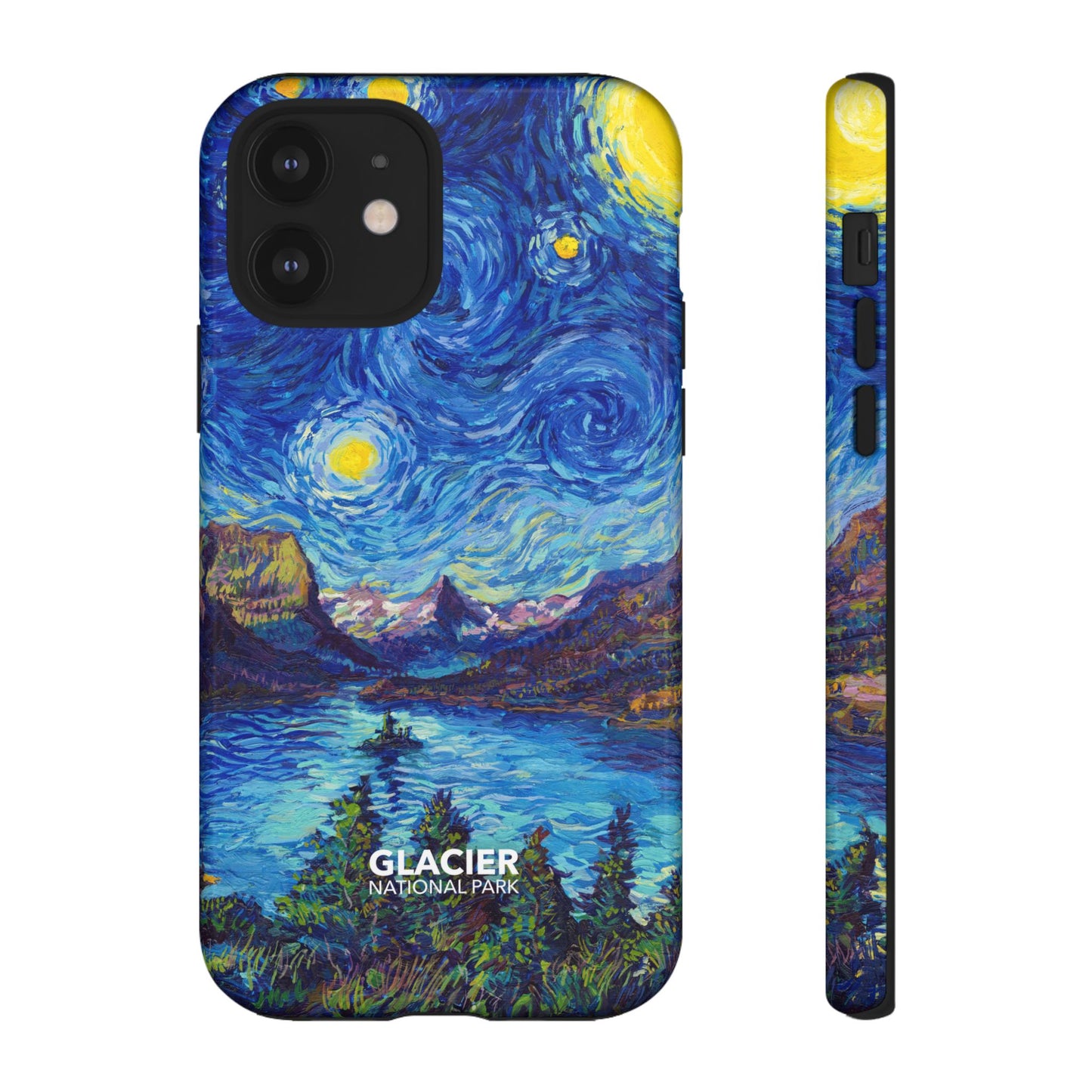 Glacier National Park Phone Case - Starry Night