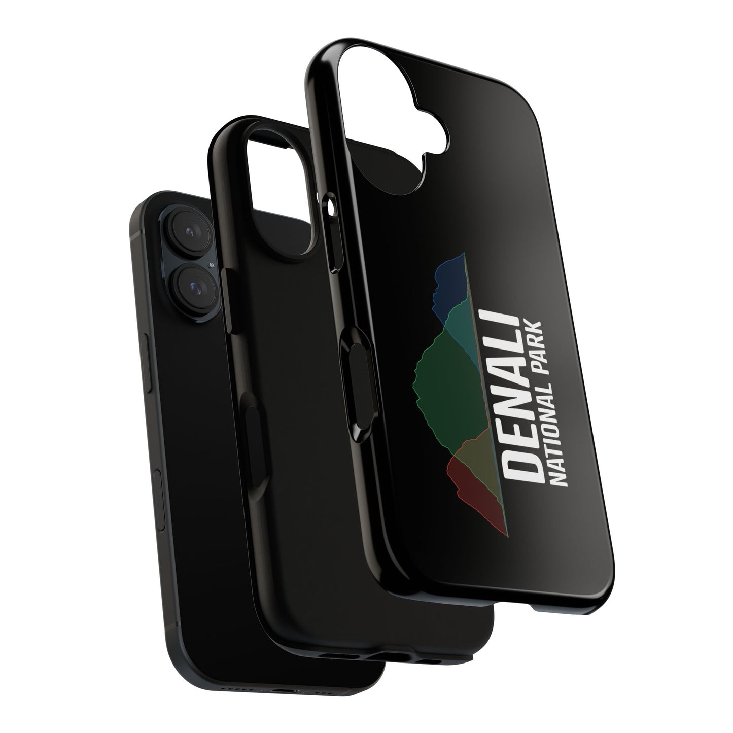 Denali National Park Phone Case - Histogram Design
