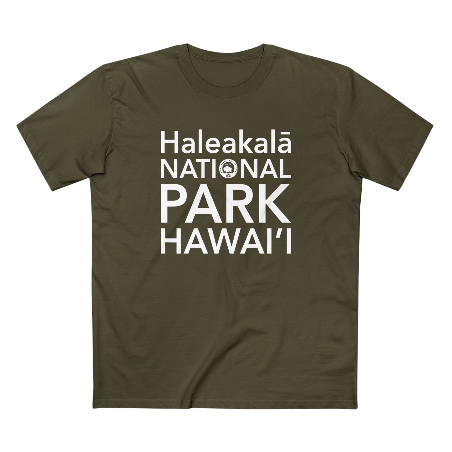 Haleakalā National Park T-Shirt Block Text