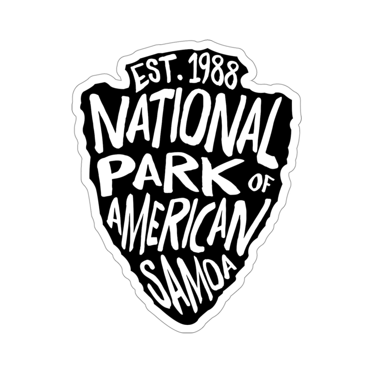 National Park of American Samoa Sticker - Arrow Head Design