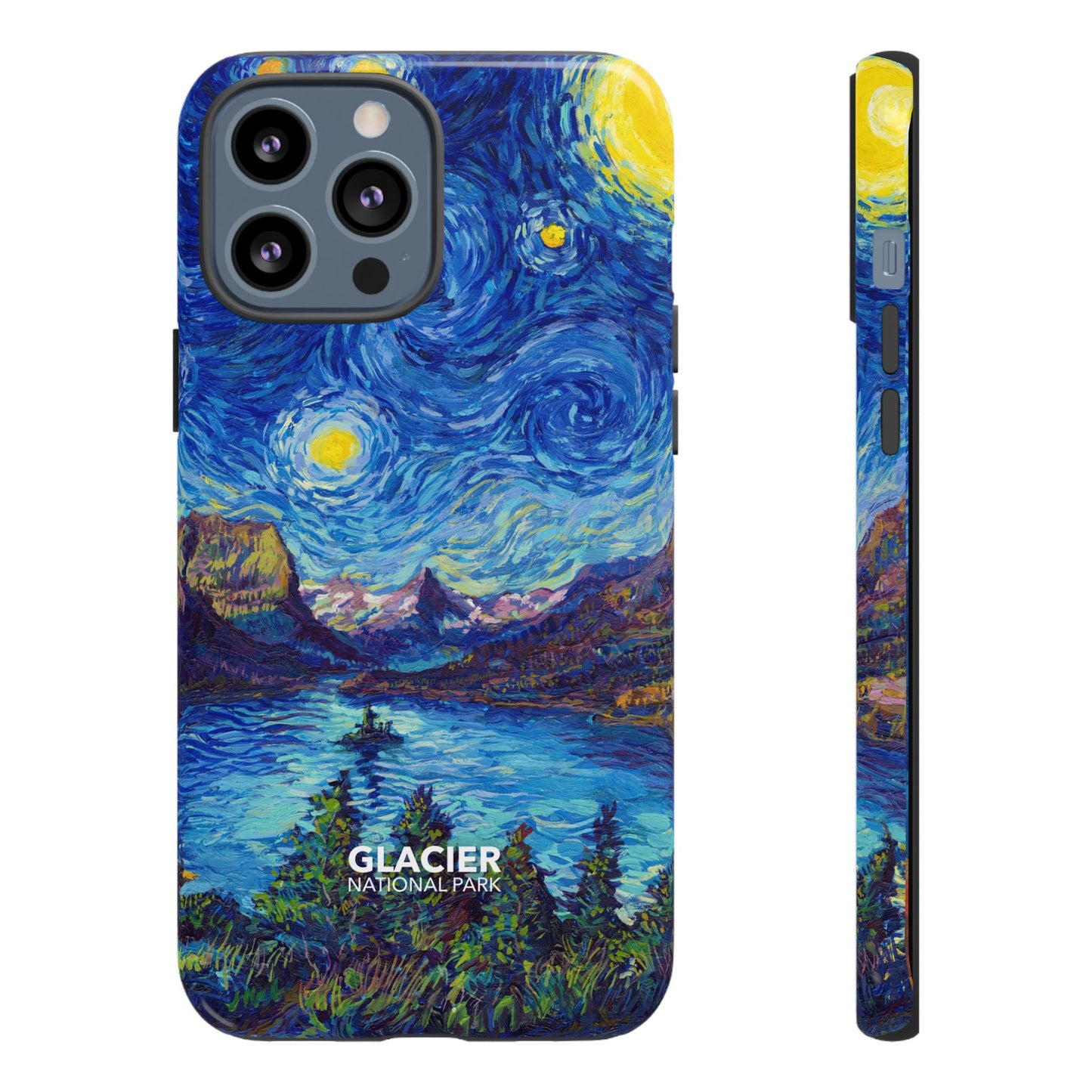 Glacier National Park Phone Case - Starry Night