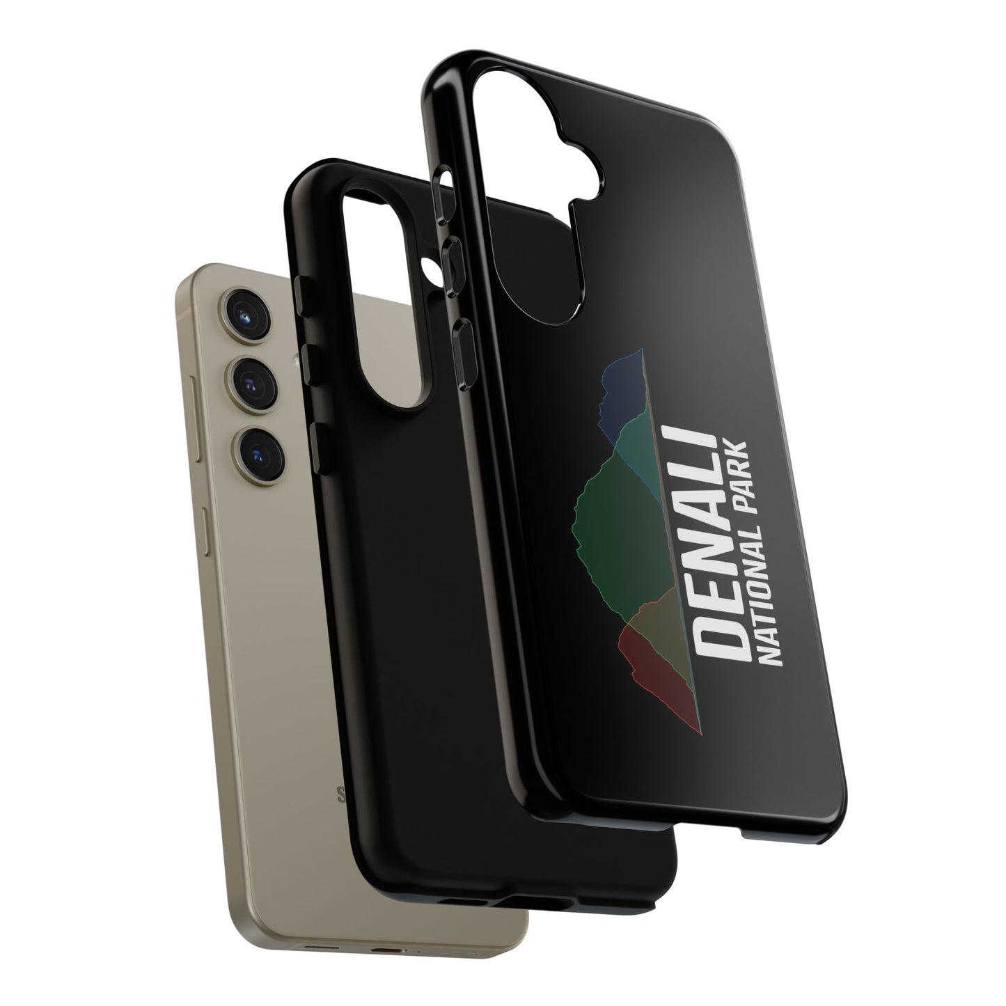 Denali National Park Phone Case - Histogram Design