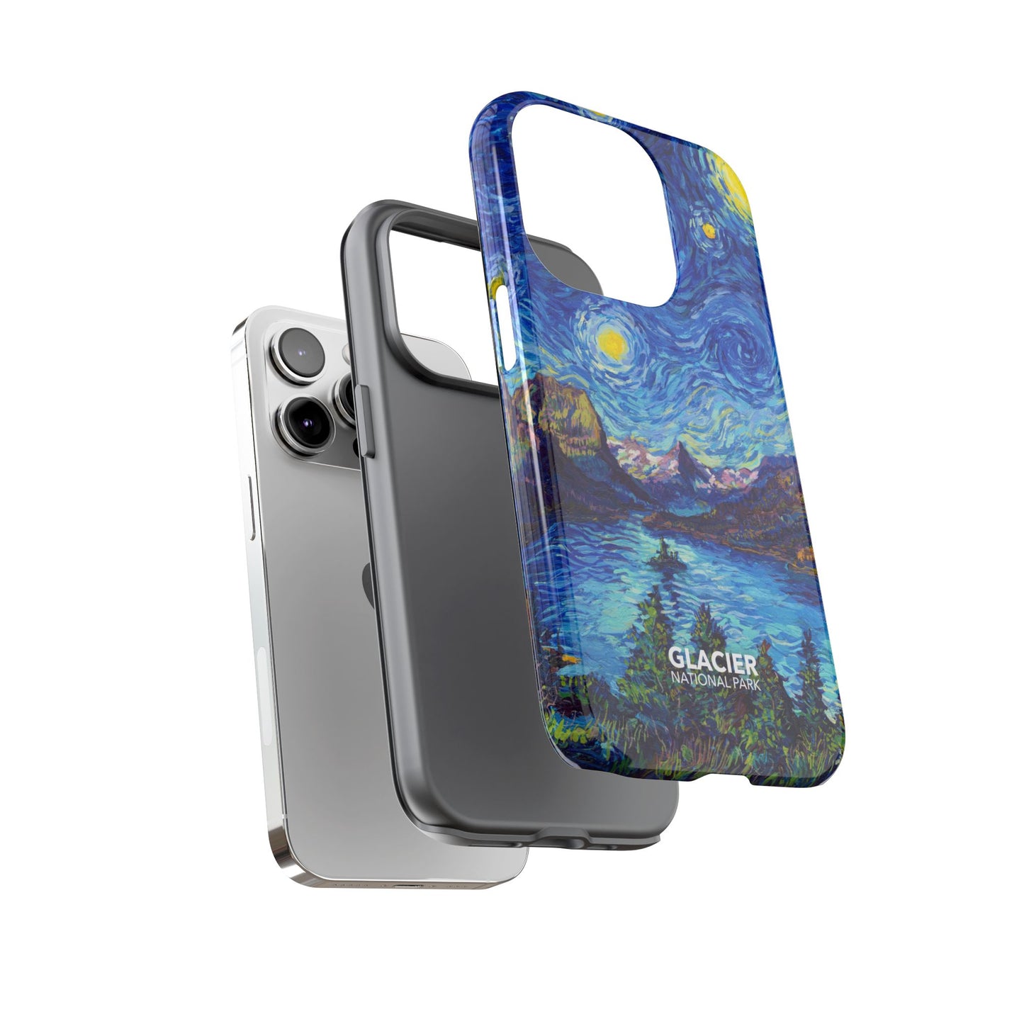 Glacier National Park Phone Case - Starry Night