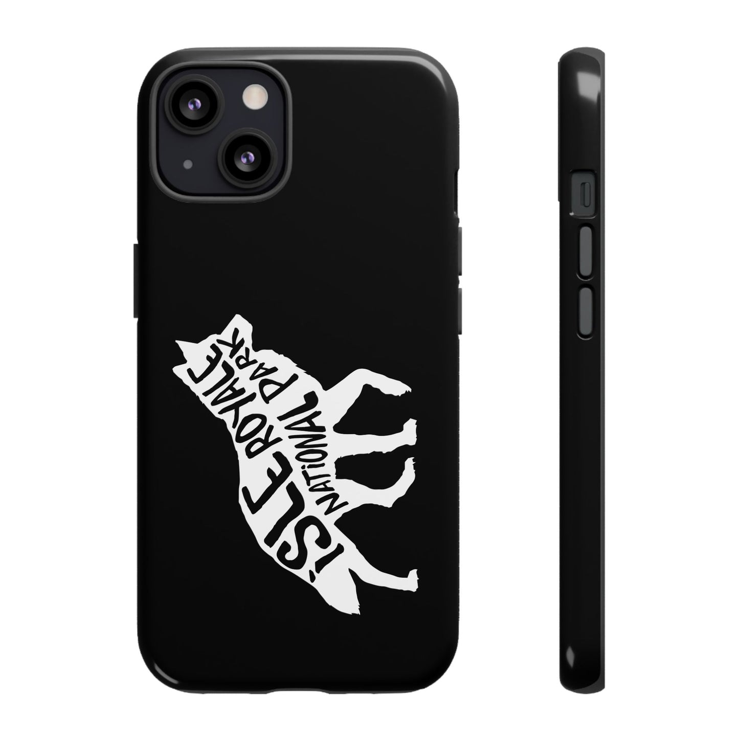 Isle Royale National Park Phone Case - Wolf Design