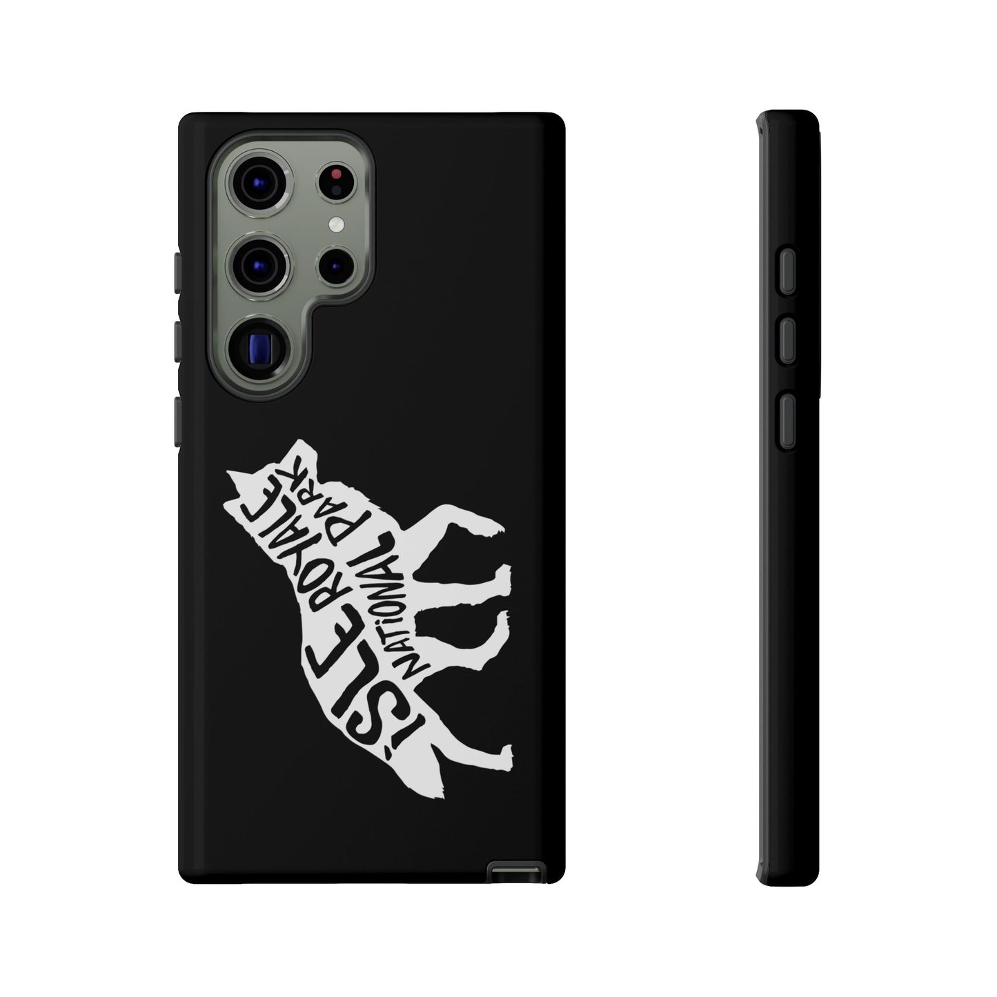 Isle Royale National Park Phone Case - Wolf Design