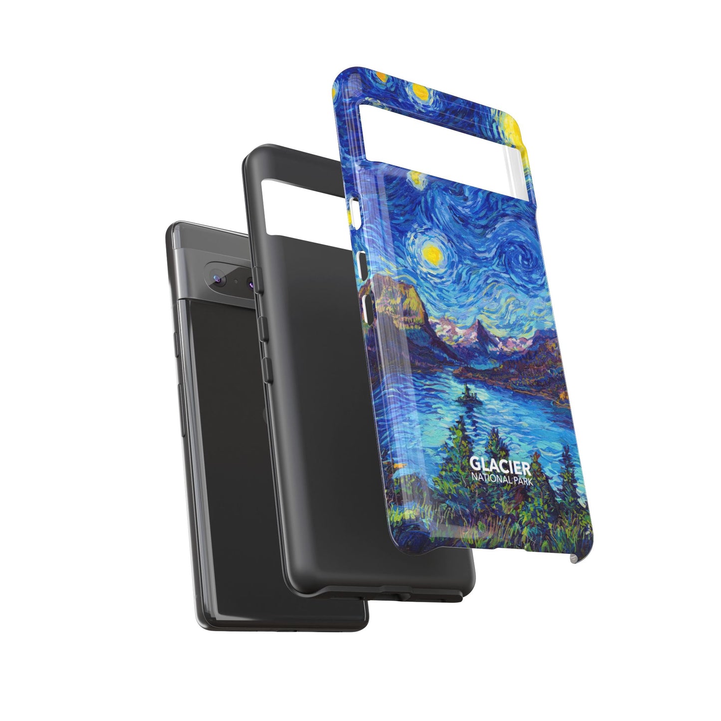 Glacier National Park Phone Case - Starry Night