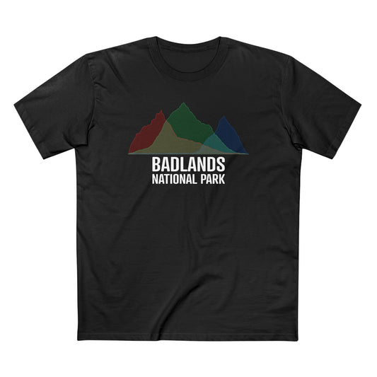 Badlands National Park T-Shirt - Histogram Design
