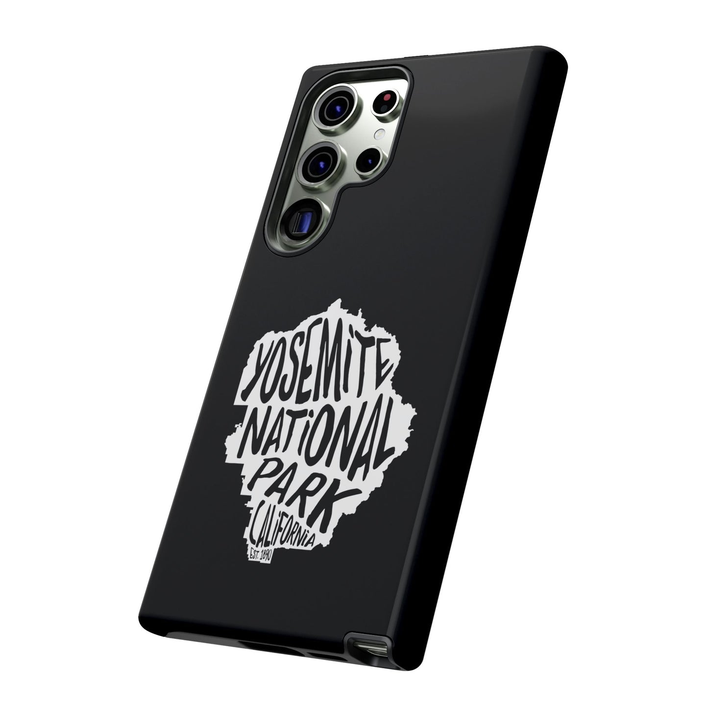Yosemite National Park Phone Case - Map Design