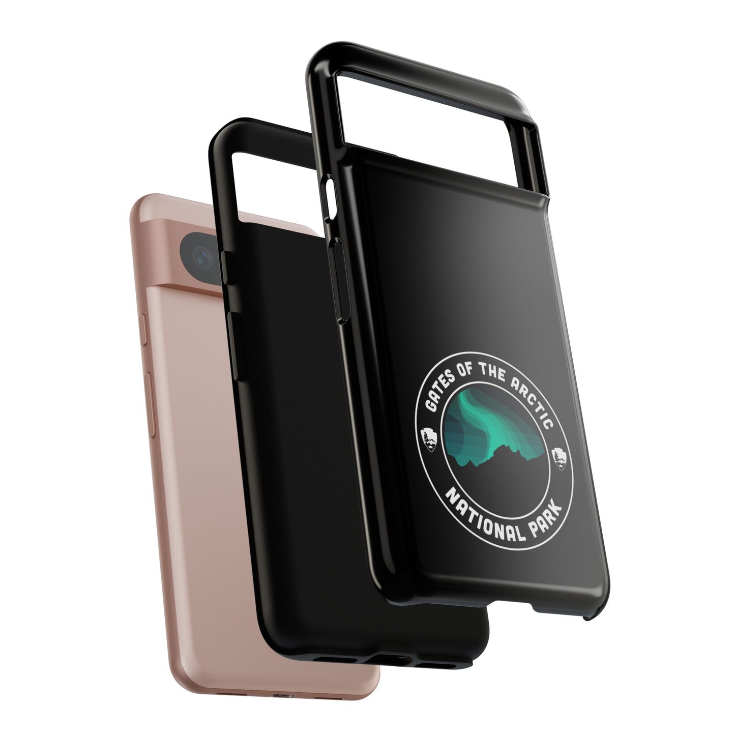 Gates of the Arctic National Park Phone Case - Round Emblem Design