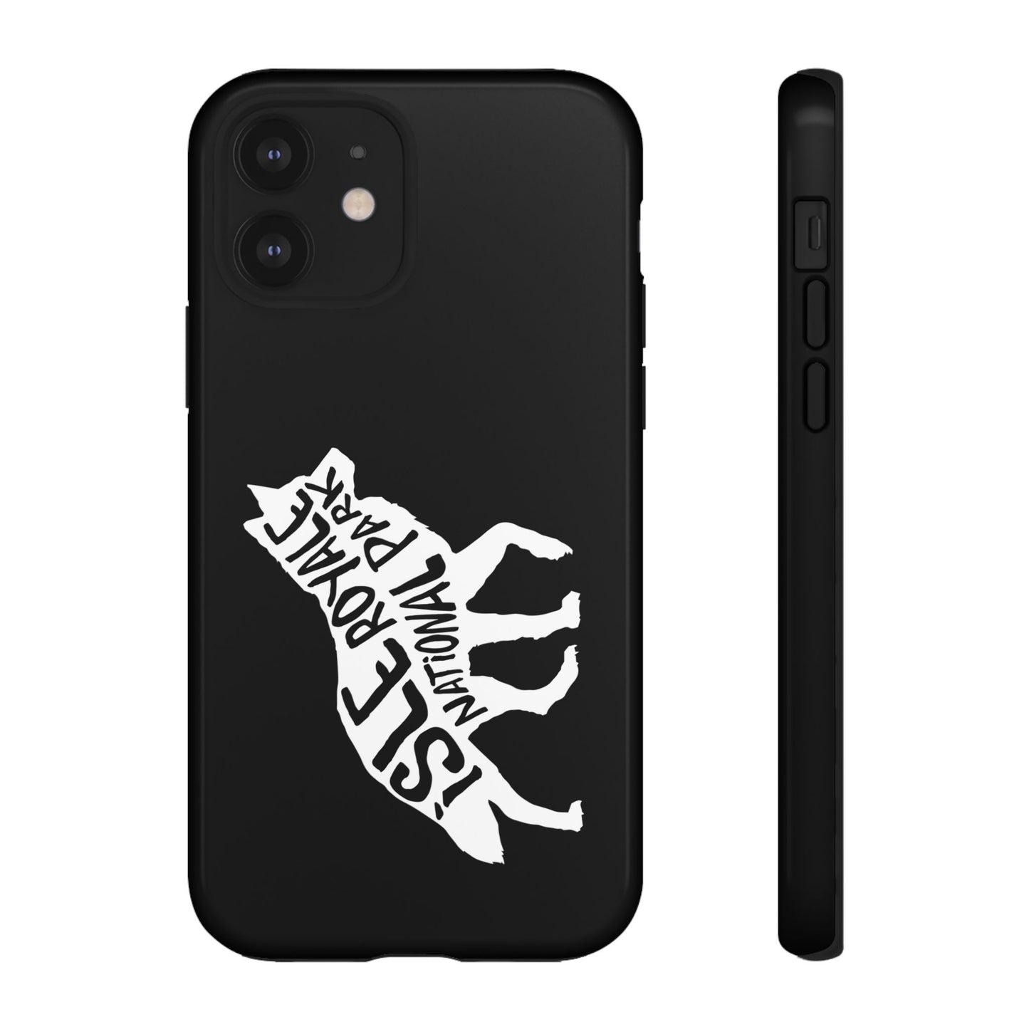 Isle Royale National Park Phone Case - Wolf Design