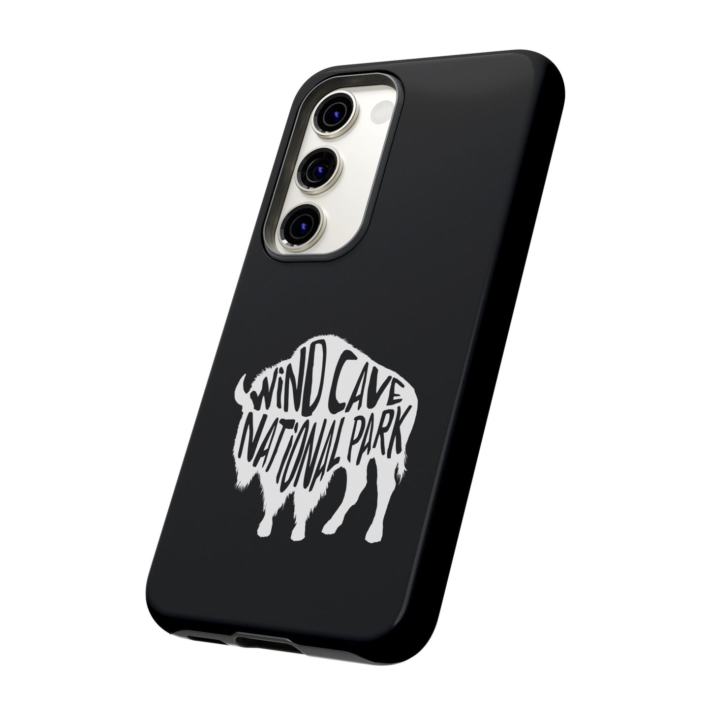 Wind Cave National Park Phone Case - Bison Design