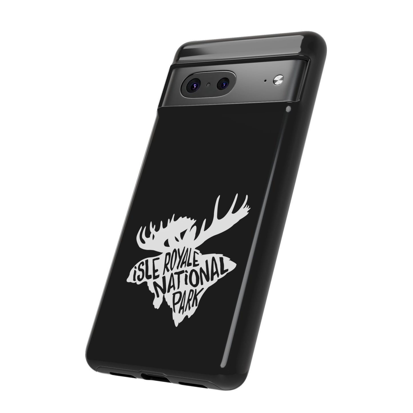 Isle Royale National Park Phone Case - Moose Design