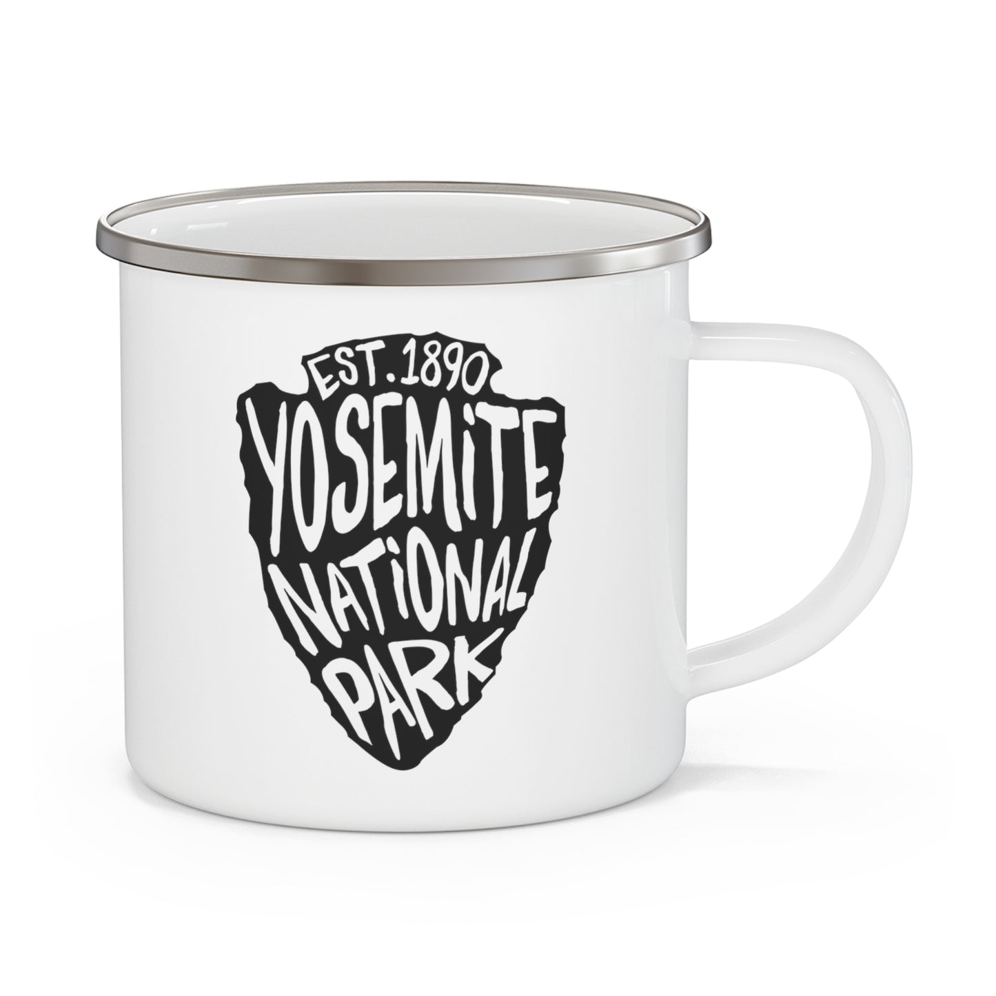 Yosemite National Park Enamel Camping Mug - Arrowhead