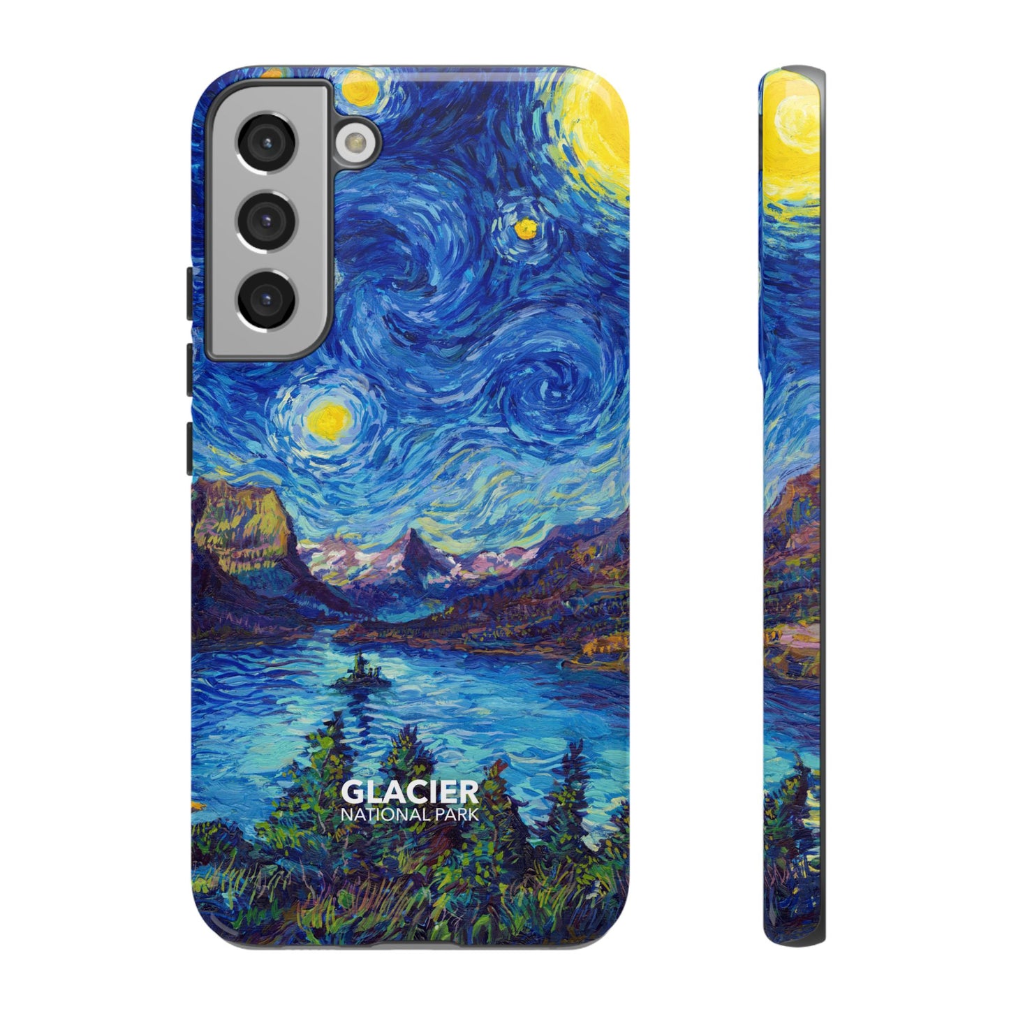 Glacier National Park Phone Case - Starry Night