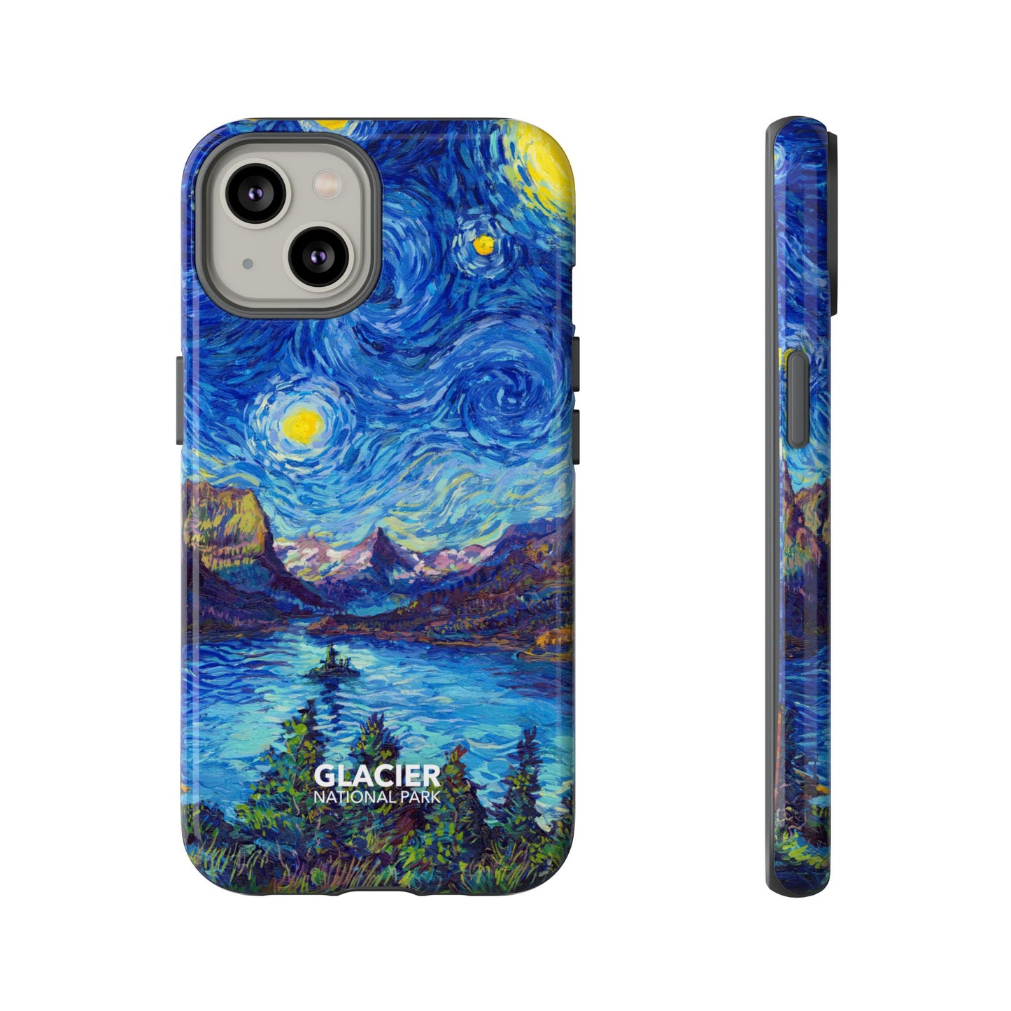 Glacier National Park Phone Case - Starry Night