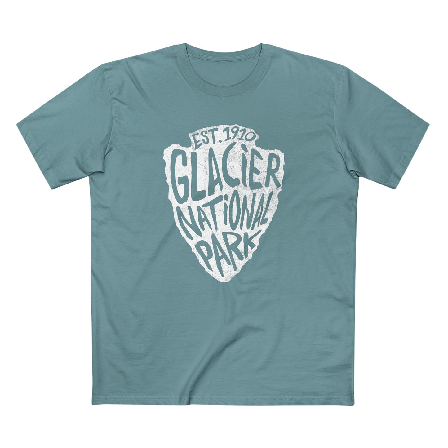 Glacier National Park T-Shirt - Arrowhead Design