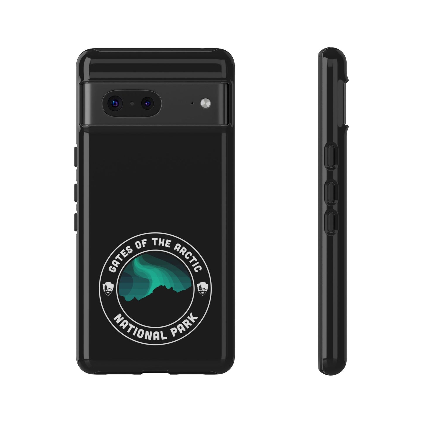 Gates of the Arctic National Park Phone Case - Round Emblem Design