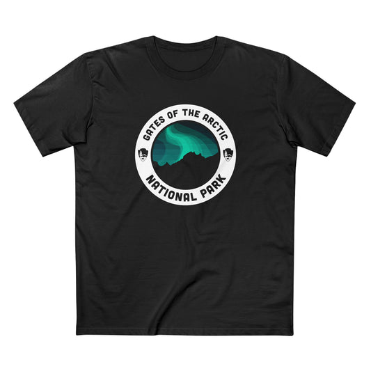 Gates of the Arctic National Park T-Shirt - Round Badge Design