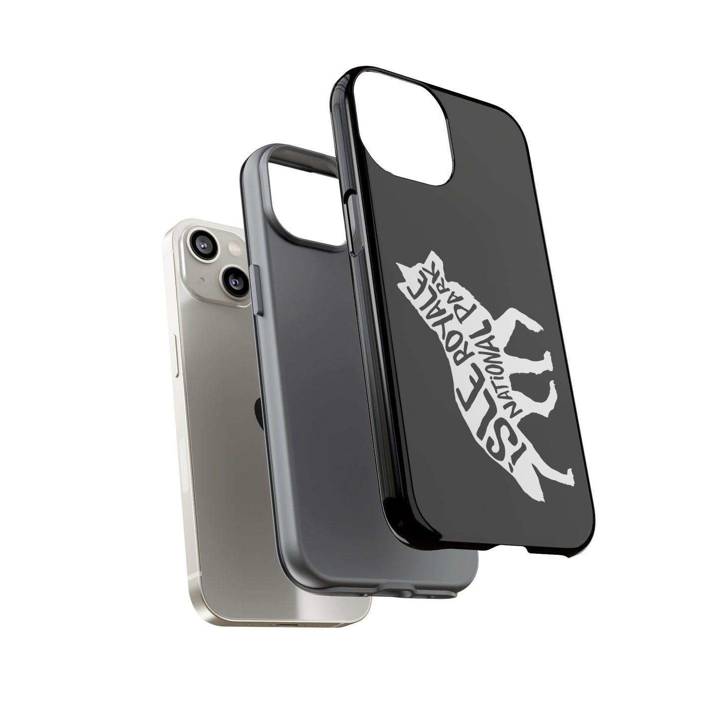 Isle Royale National Park Phone Case - Wolf Design