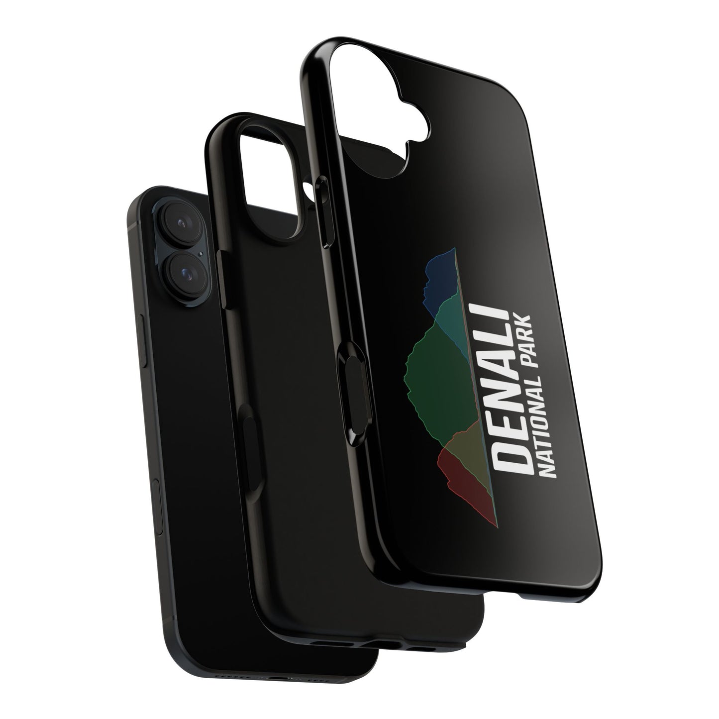 Denali National Park Phone Case - Histogram Design