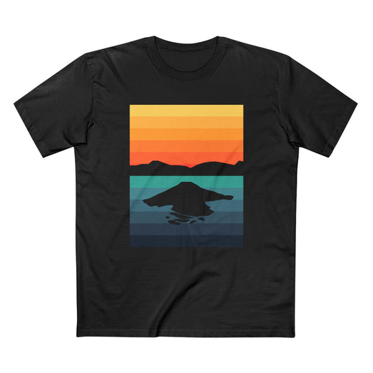 Crater Lake National Park T-Shirt - Gradient Poster Design