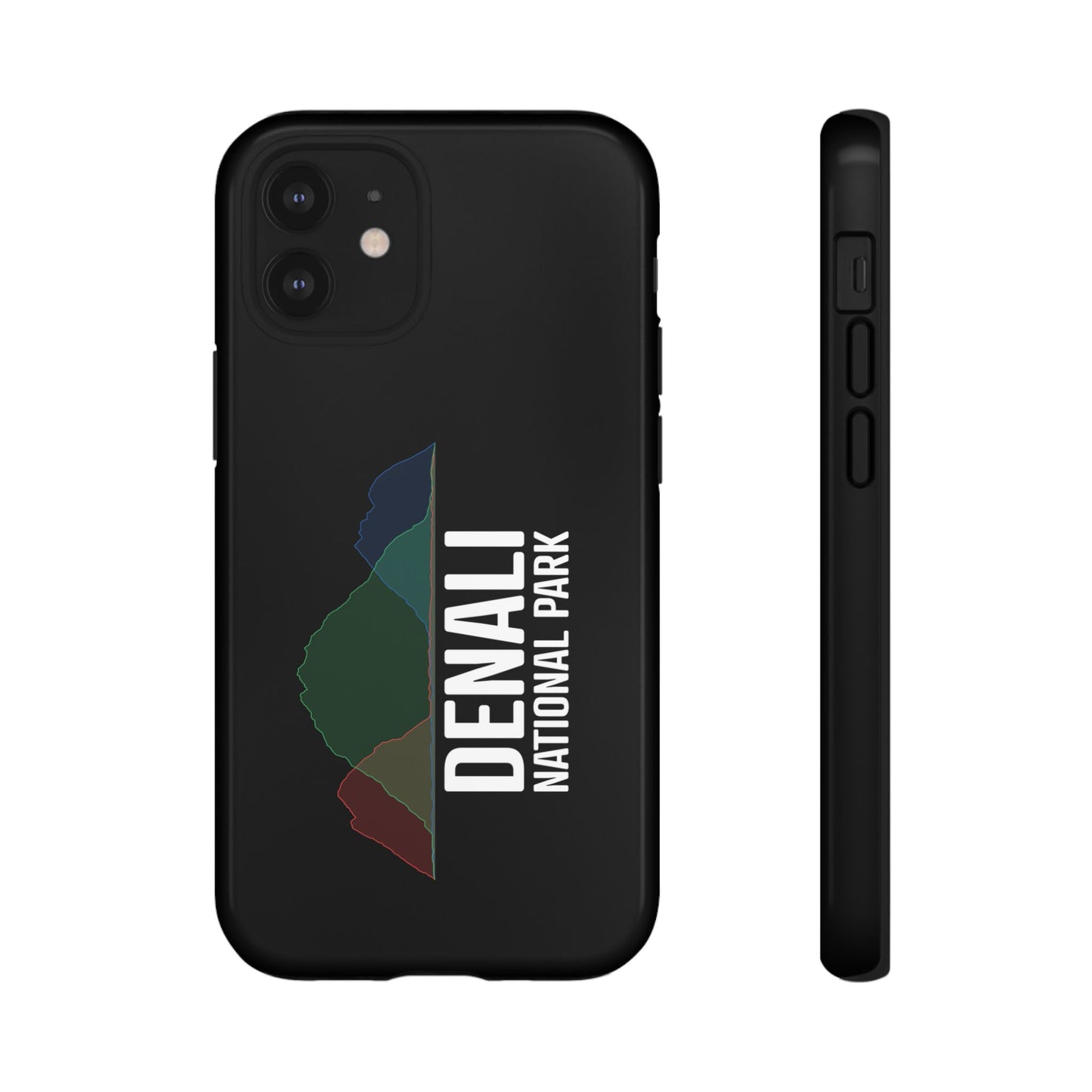 Denali National Park Phone Case - Histogram Design