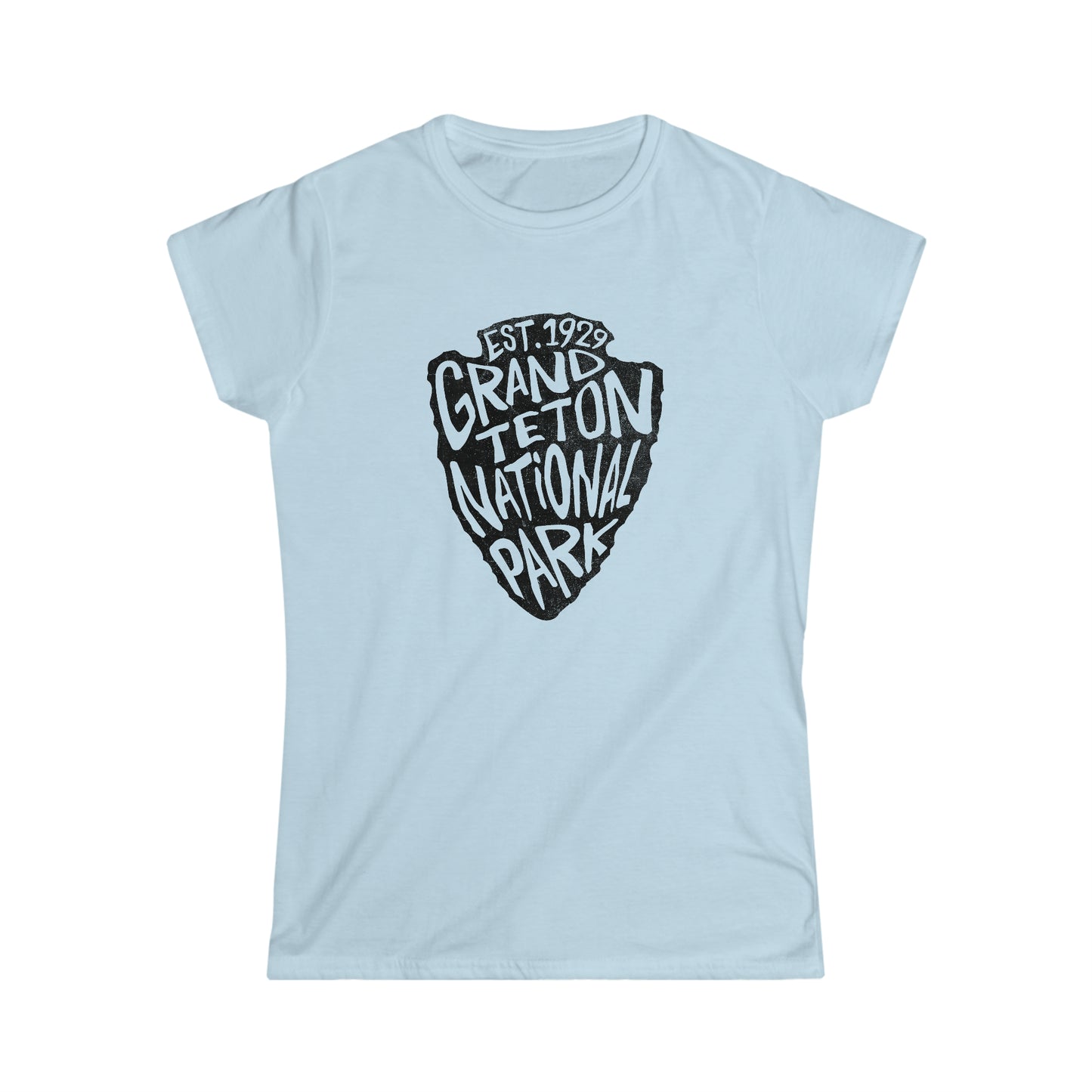 Grand Teton National Park Women's T-Shirt - Arrowhead Design