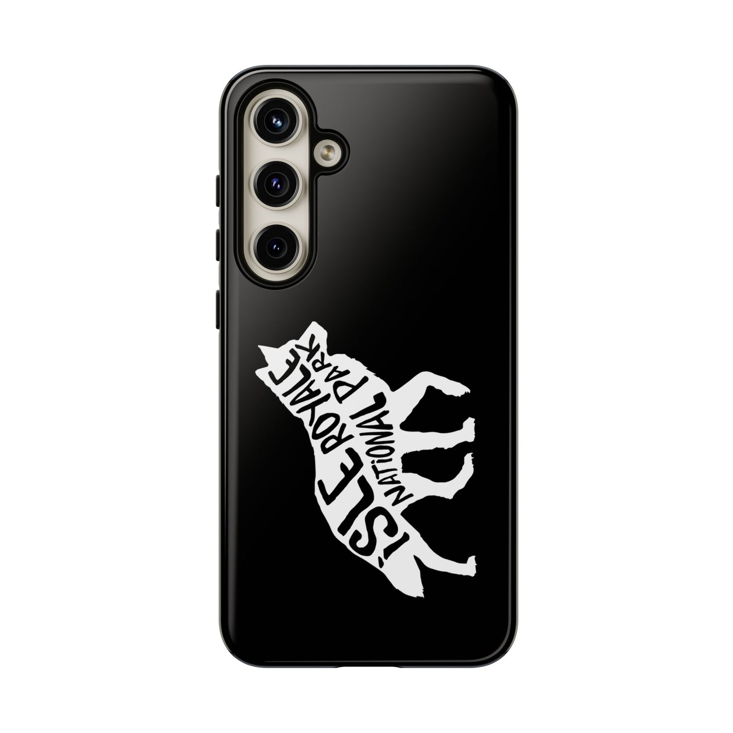 Isle Royale National Park Phone Case - Wolf Design