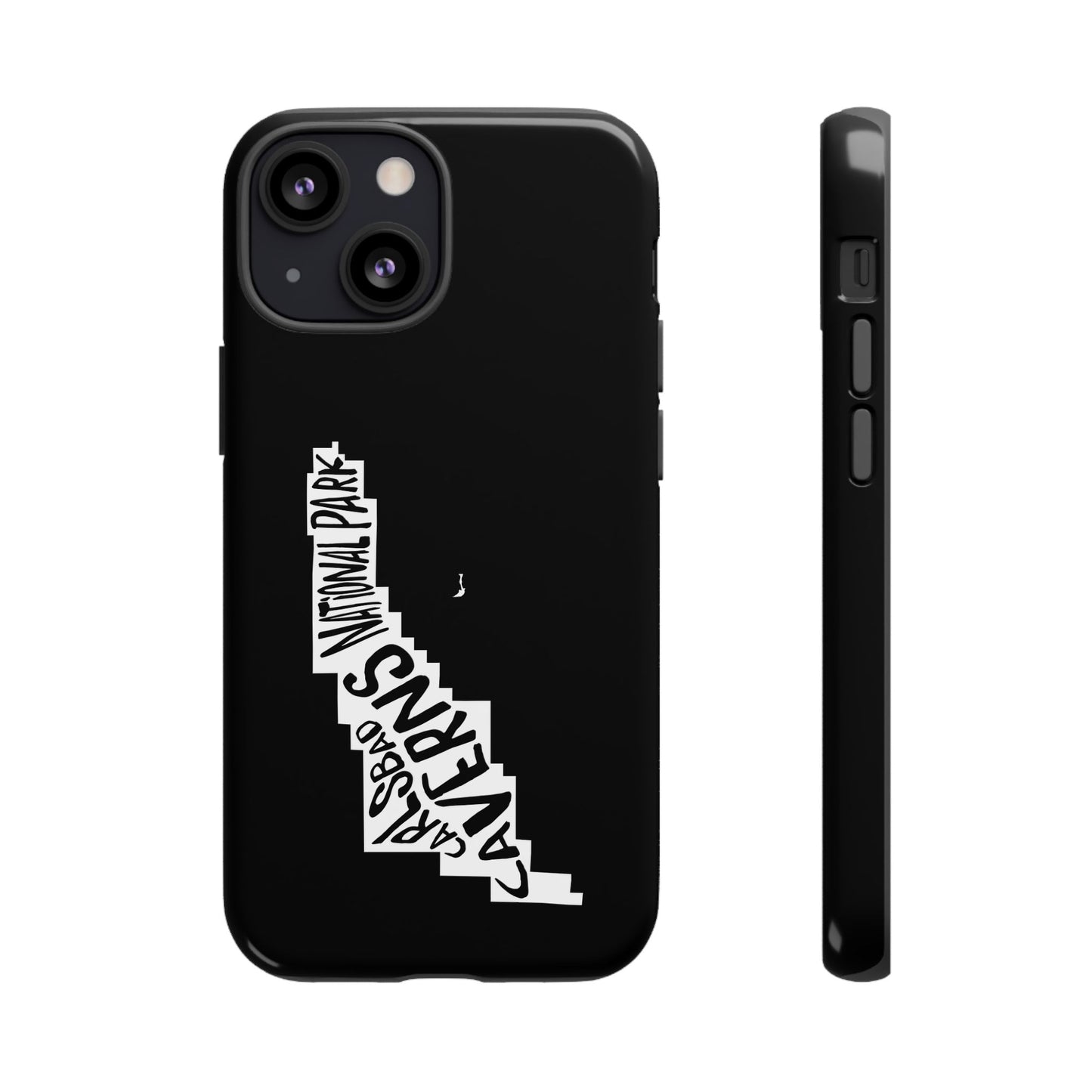 Carlsbad Caverns National Park Phone Case - Map Design